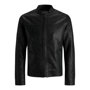 Jack And Jones Mens Warner Pocket Zipped Jacket / Black